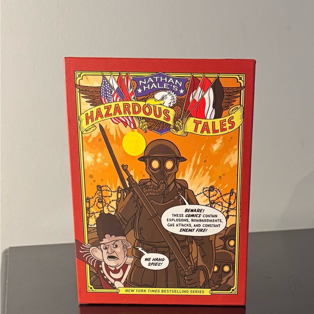 's Hazardous Tales Graphic Novel - Red/Orange Cover